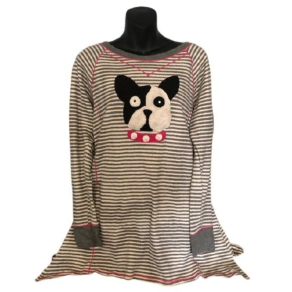 Kenzie Boston Terrier French Bulldog Long Sleeve sleep top
